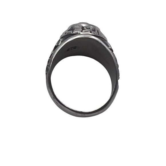 AYB Hall Of Fame Little Majors Cooperstown Ring Red Stone Silver Tone Sz 10 LOOK - Picture 3 of 13